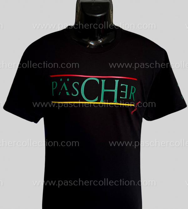 päscher “BLACK EXCELLENCE"  Short Sleeve T-Shirt-Adult