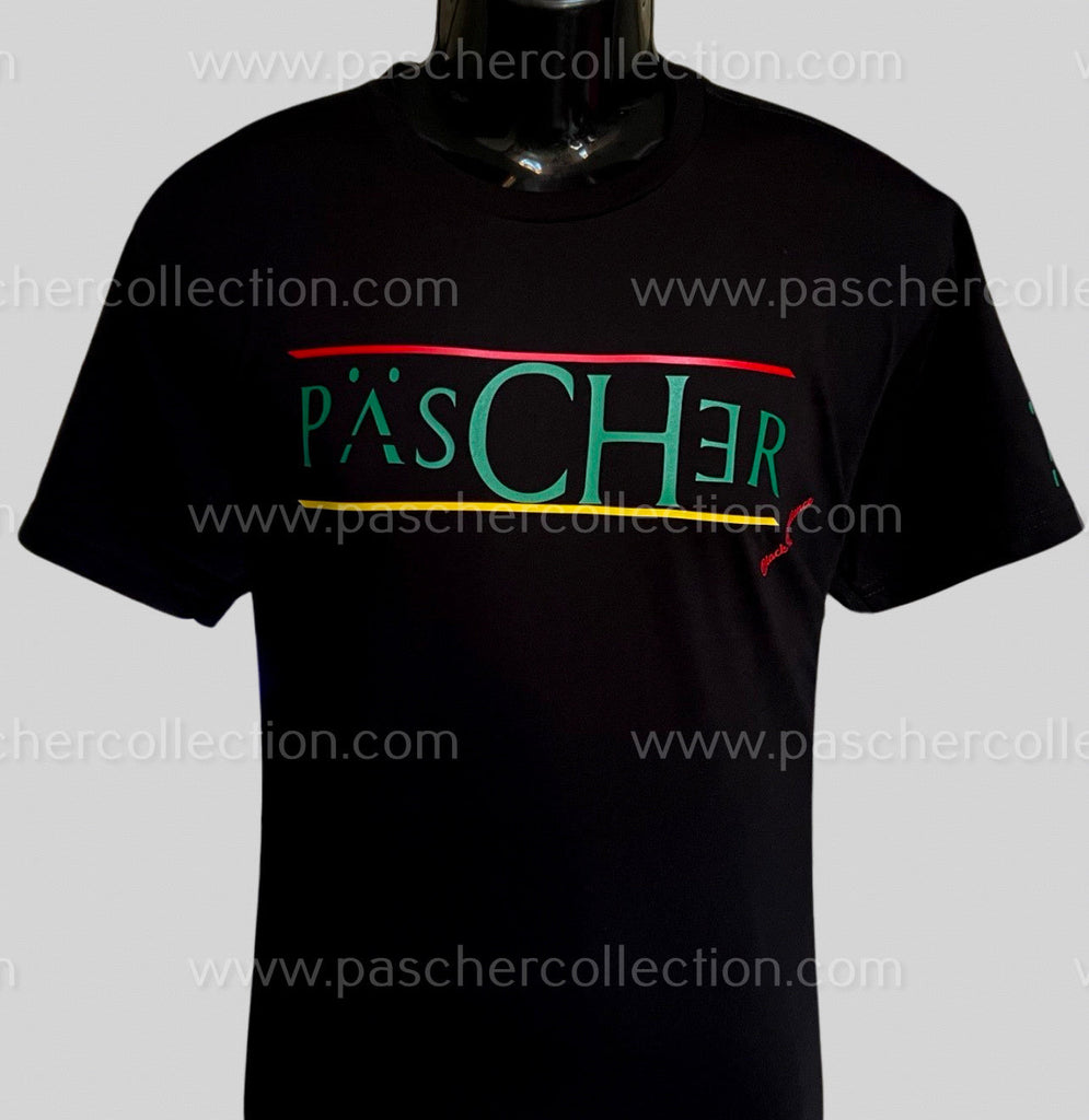 päscher “BLACK EXCELLENCE"  Short Sleeve T-Shirt- Unisex: Adult