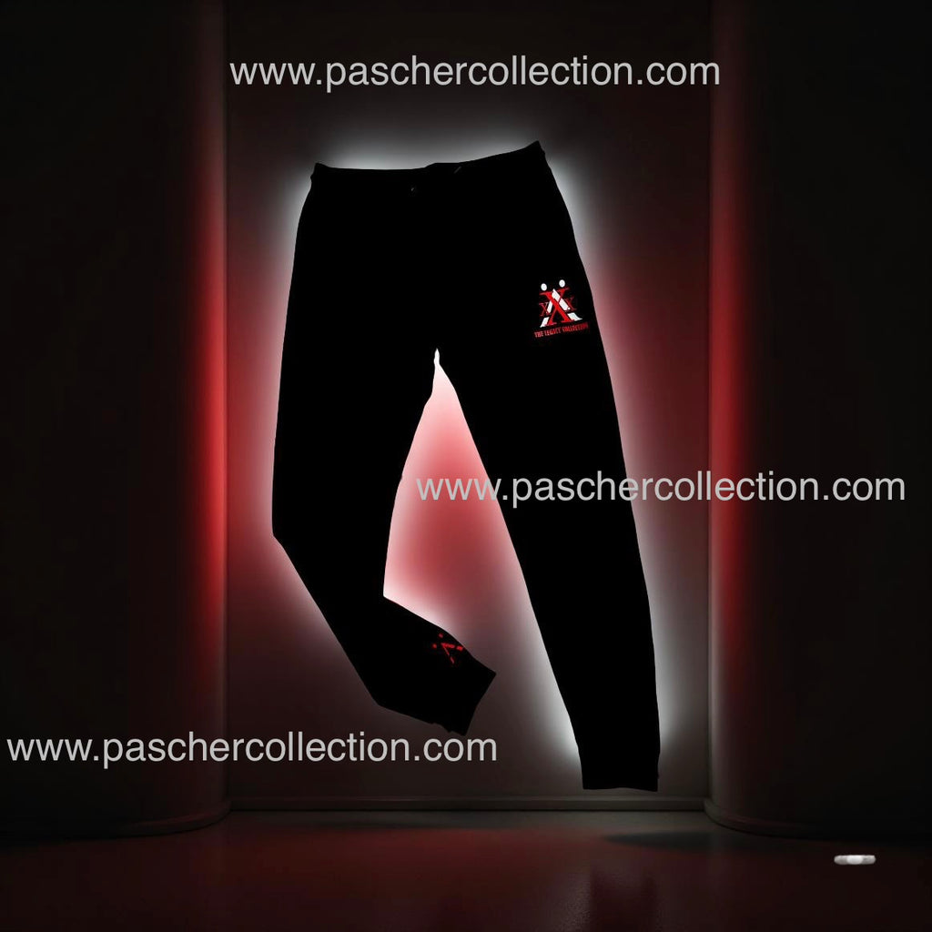 Legacy Joggers w/Red & White Logo- Unisex Adult