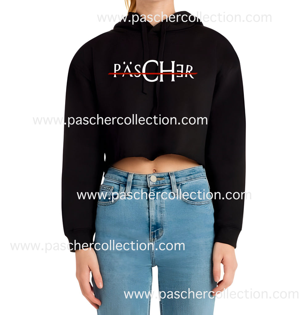 päscher Cropped Fleece Hoodie