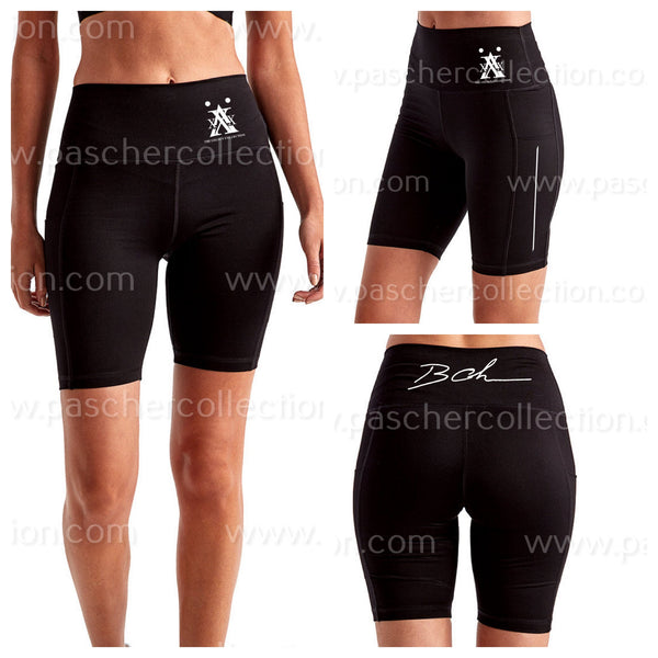 LEGACY Biker Shorts Left White - Youth